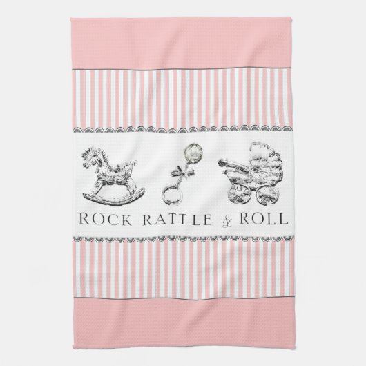 Linge De Cuisine Bébé Fille Drôle (Vertical)