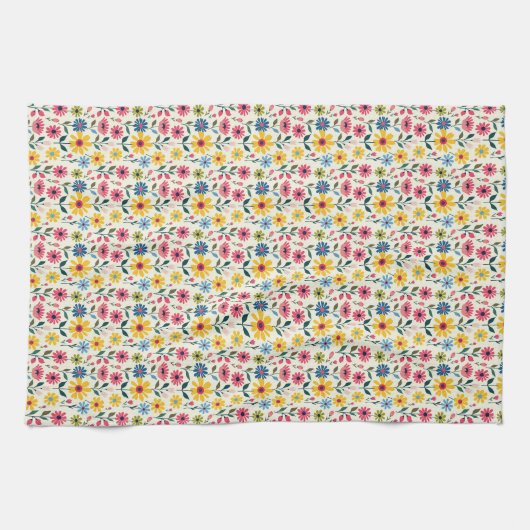 Linge De Cuisine Bébé Fleur (Horizontal)