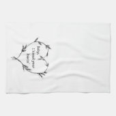 Linge De Cuisine Bébé, j'ai besoin de votre amour' - Humour de cuis (Horizontal)