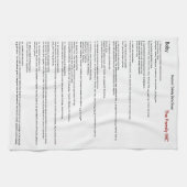 Linge De Cuisine Bébé MSDS. tissu drôle de rot (Horizontal)