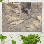 Linge De Cuisine Bébé singe (Plié)