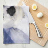 Linge De Cuisine Bécasseau glacé du golfe du Saint-Laurent, (Quart Plié)