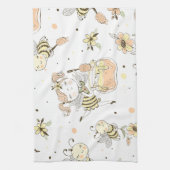 Linge De Cuisine Bee art (Vertical)