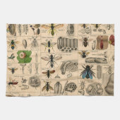 Linge De Cuisine Bee Insect Bug Wasp Natural History Bees (Horizontal)