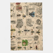 Linge De Cuisine Bee Insect Bug Wasp Natural History Bees (Vertical)