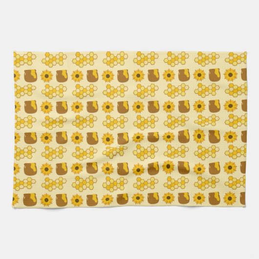 Linge De Cuisine Bee Painting Ideas (Horizontal)