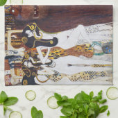 Linge De Cuisine Beethoven Frieze (détail), Gustav Klimt (Plié)