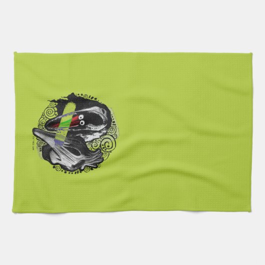 Linge De Cuisine Beetlejus | Adam & Barbara Scary (Horizontal)