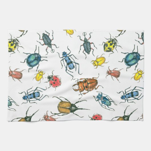 Linge De Cuisine Beetles (Horizontal)