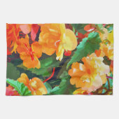 LINGE DE CUISINE BEGONIAS (Horizontal)