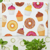 Linge De Cuisine Beignets & Cupcakes (Plié)