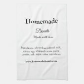 Linge De Cuisine beignets faits maison avec amour ajouter site de t (Vertical)