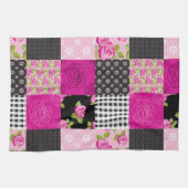 Linge De Cuisine Bel édredon de patchwork de pays (Horizontal)