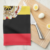 Linge De Cuisine Belgium Flag & COA (Quart Plié)