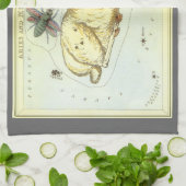 Linge De Cuisine Bélier, Constellation Vintage, Miroir d'Urania (Plié)