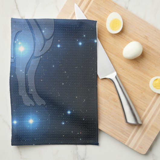 Linge De Cuisine Bélier transparent (Quart Plié)