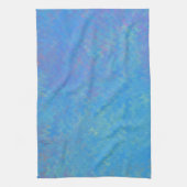 Linge De Cuisine Belle apparence de papier marbré bleu (Vertical)