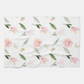 Linge De Cuisine Belle aquarelle florale (Horizontal)