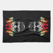 Linge De Cuisine Belle araignée automnale avec Casquette Dewdrop (Horizontal)