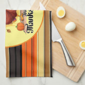 Linge De Cuisine Belle Collection d'Automne Thanksgiving tendance (Quart Plié)