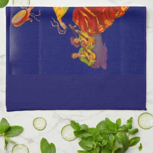 Linge De Cuisine belle danseuse espagnole (Plié)