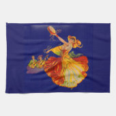 Linge De Cuisine belle danseuse espagnole (Horizontal)