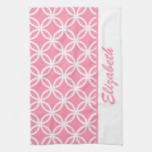 Linge De Cuisine Belle et rose (Vertical)