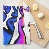 Linge De Cuisine Belle Extraordinaire USA Fun Text Art Motif Design (Quart Plié)