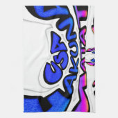 Linge De Cuisine Belle Extraordinaire USA Fun Text Art Motif Design (Vertical)