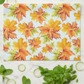 Linge De Cuisine Belle feuille d'érable (Plié)