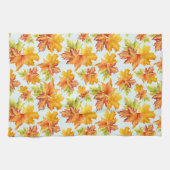 Linge De Cuisine Belle feuille d'érable (Horizontal)