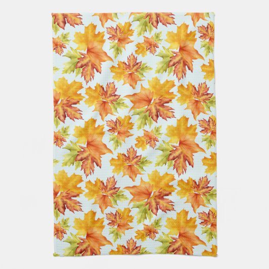 Linge De Cuisine Belle feuille d'érable (Vertical)