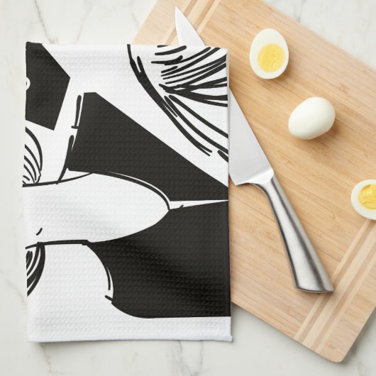 Linge De Cuisine belle fille (Quart Plié)