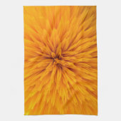 Linge De Cuisine Belle Fleur de Dahlia Jaune (Vertical)