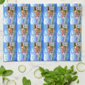Linge De Cuisine Belle Grèce  (Plié)