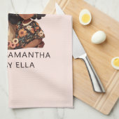 Linge De Cuisine Belle maman et fille noire (10) (Quart Plié)