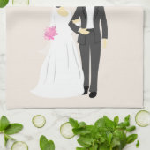 Linge De Cuisine Belle mariée et Mariage de chambre (Plié)