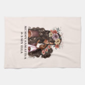 Linge De Cuisine Belle mère et fille noire (2) (Horizontal)