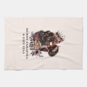 Linge De Cuisine Belle mère et fille noire (3) (Horizontal)