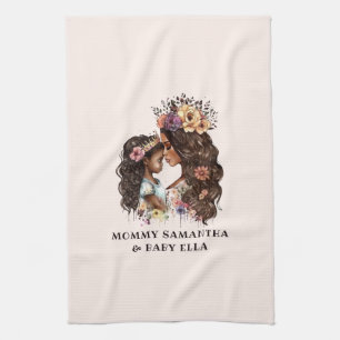 Linge De Cuisine Belle mère et fille noire (4)