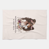 Linge De Cuisine Belle mère et fille noire (5) (Horizontal)