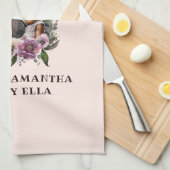 Linge De Cuisine Belle mère et fille noire (6) (Quart Plié)