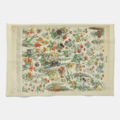 Linge De Cuisine Belle Millot Fleur Illistration Imprimer (Horizontal)