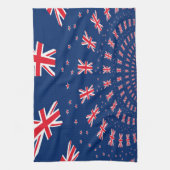 Linge De Cuisine Belle Nouvelle-Zélande Drapeau Art Design (Vertical)