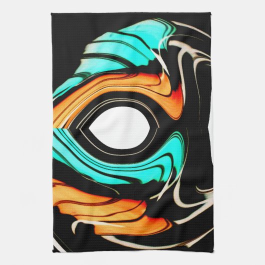 Linge De Cuisine Belle perles Abstraites Imprimer (Vertical)