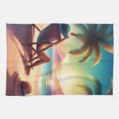 Linge De Cuisine belle plage (Horizontal)