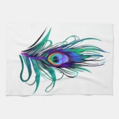 Linge De Cuisine Belle plume de paon (Horizontal)