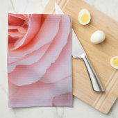 Linge De Cuisine Belle rose rose (Quart Plié)