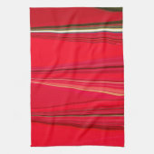 Linge De Cuisine Belle texture rouge Couleur Art Abstrait (Vertical)