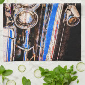 Linge De Cuisine Belle voiture classique (Plié)